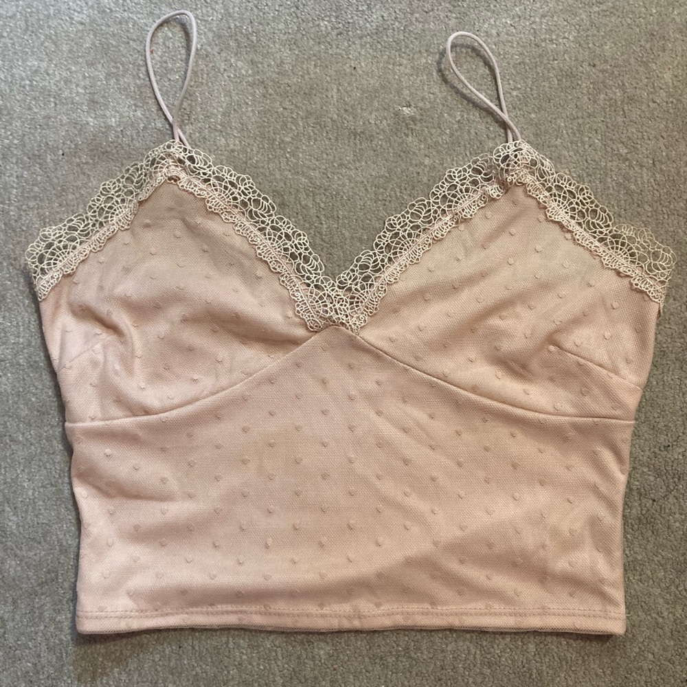 Blush Pink Spaghetti Strap Cami 🌸